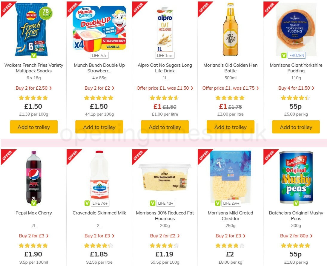 Morrisons Offers from 20 April