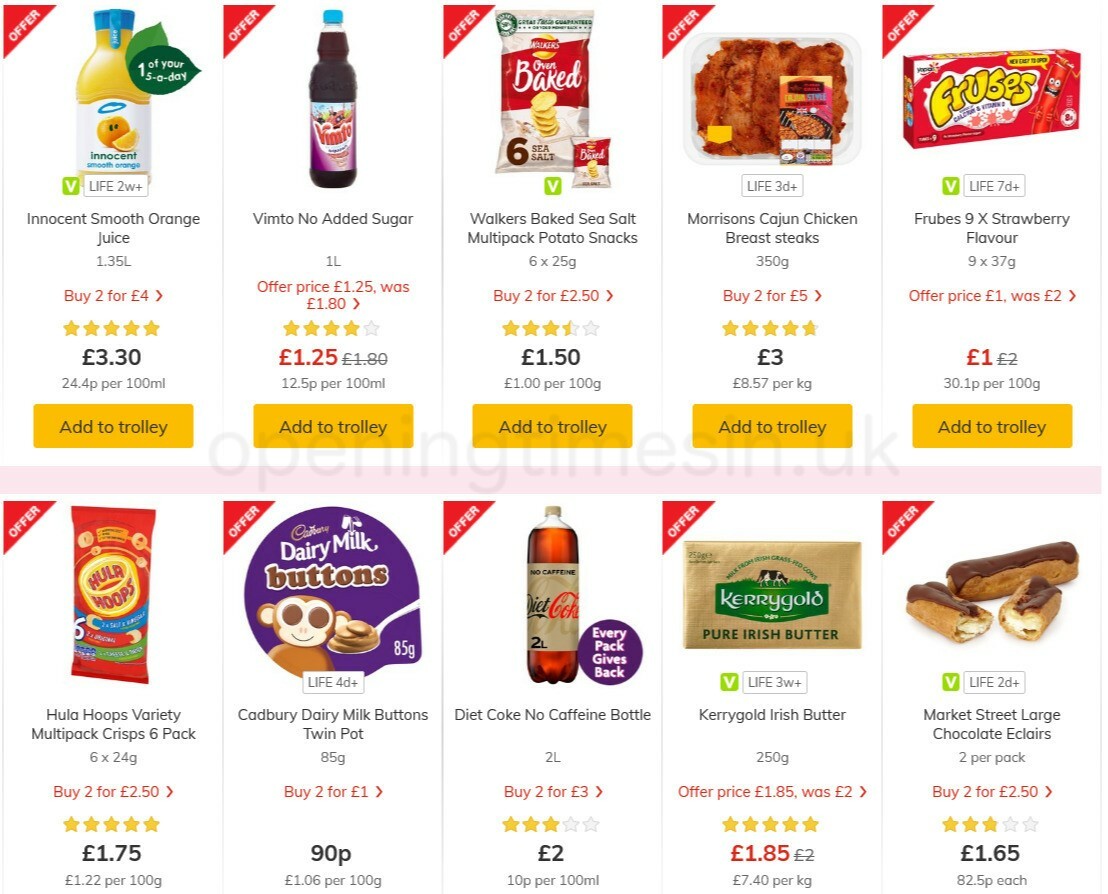 Morrisons Offers from 20 April