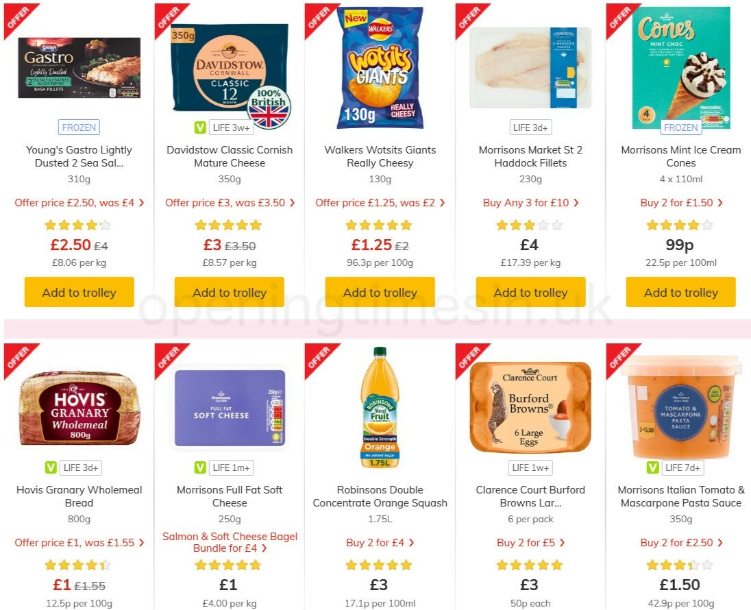 Morrisons Offers from 20 April