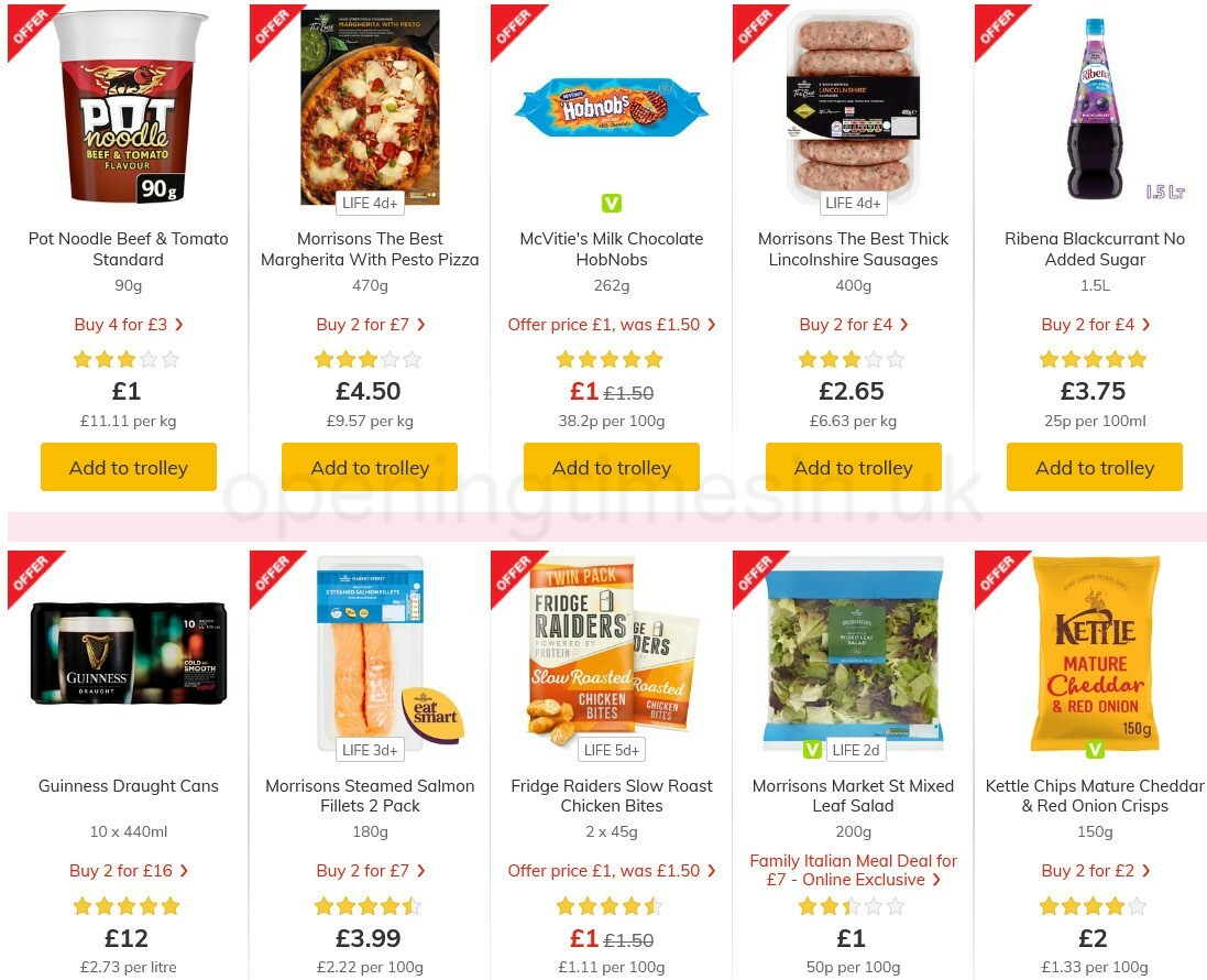 Morrisons Offers from 20 April