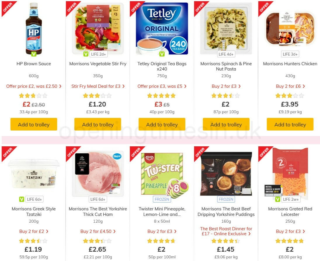 Morrisons Offers from 20 April