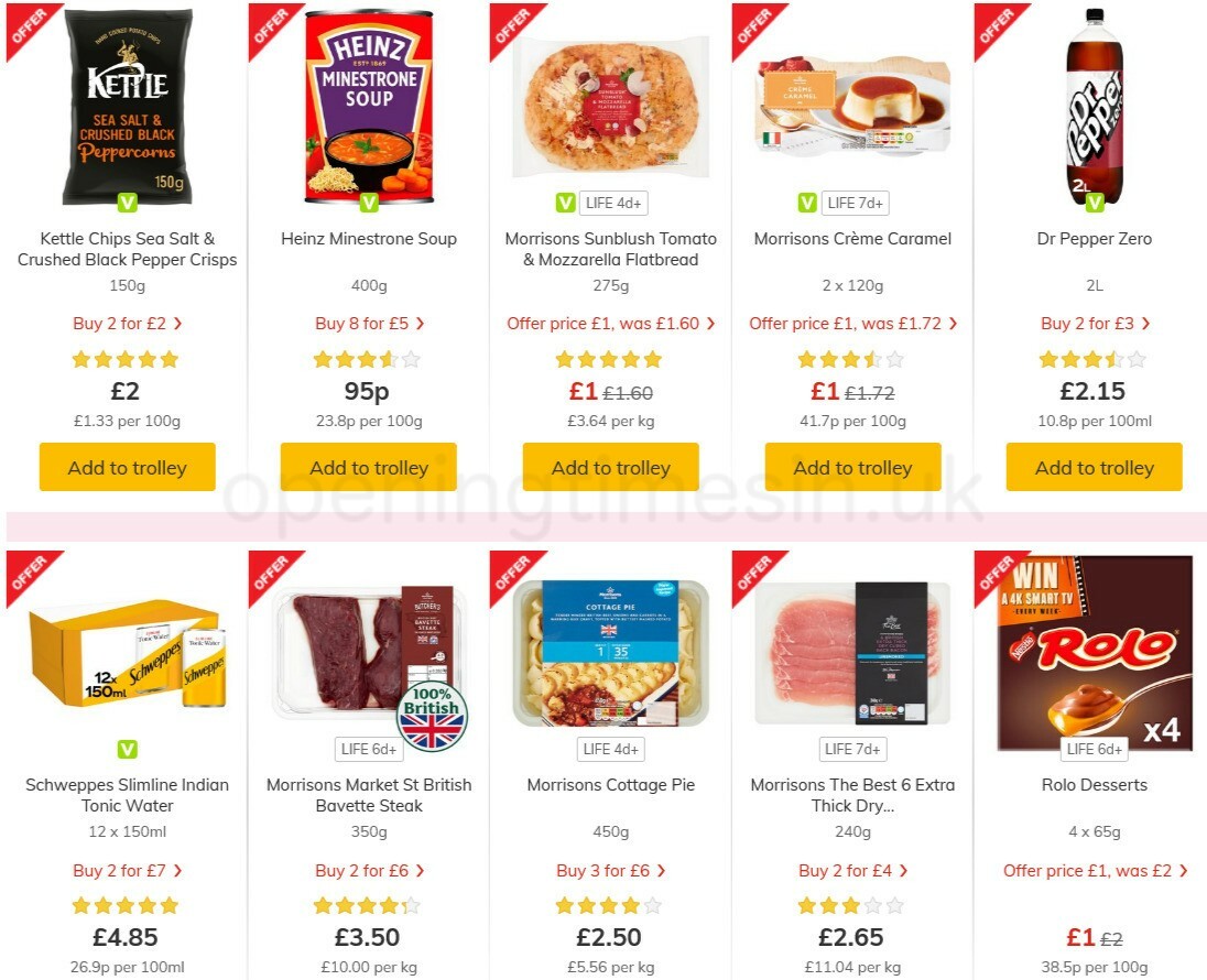 Morrisons Offers from 20 April