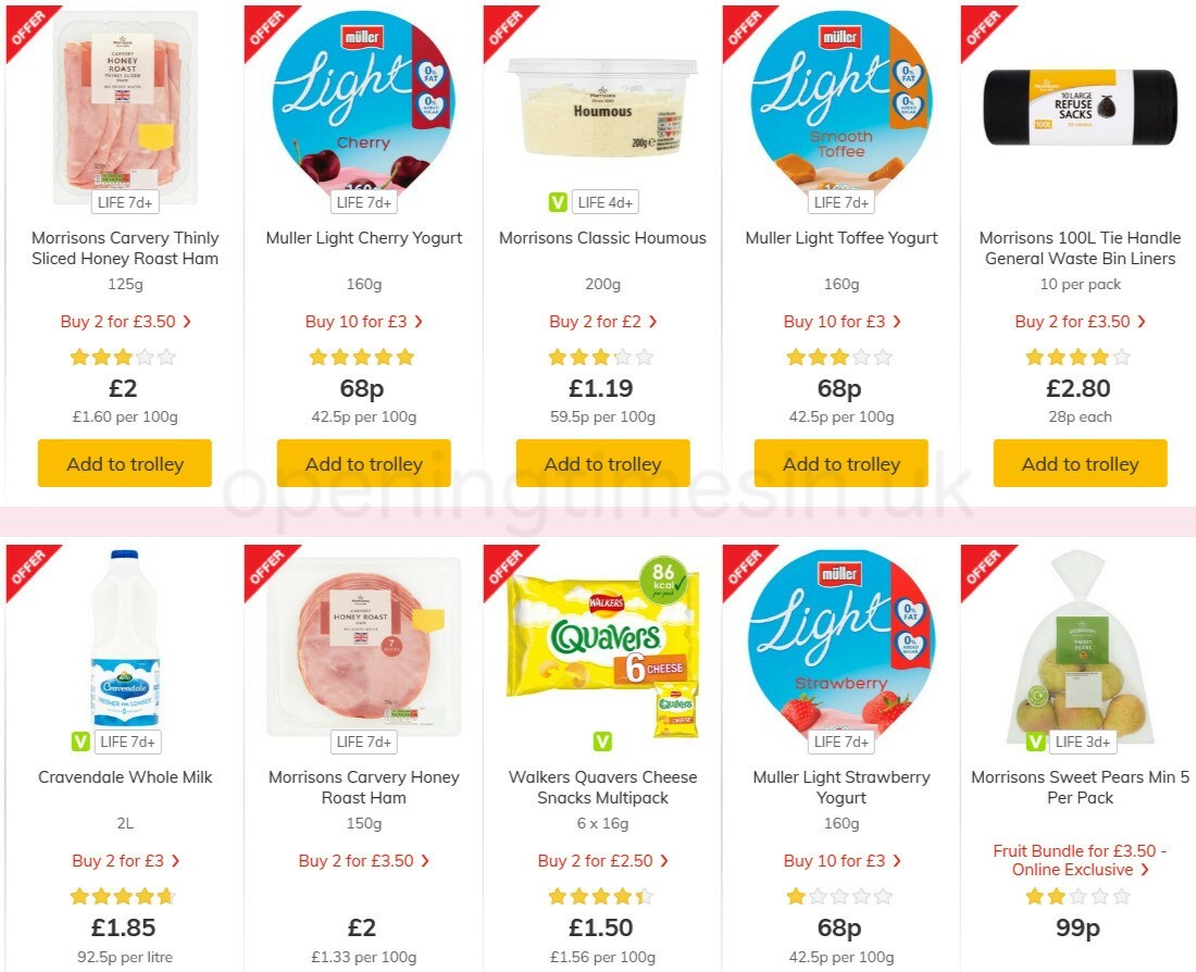 Morrisons Offers from 20 April