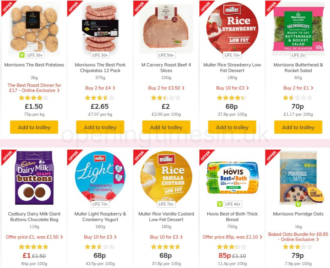 Morrisons Offers from 20 April