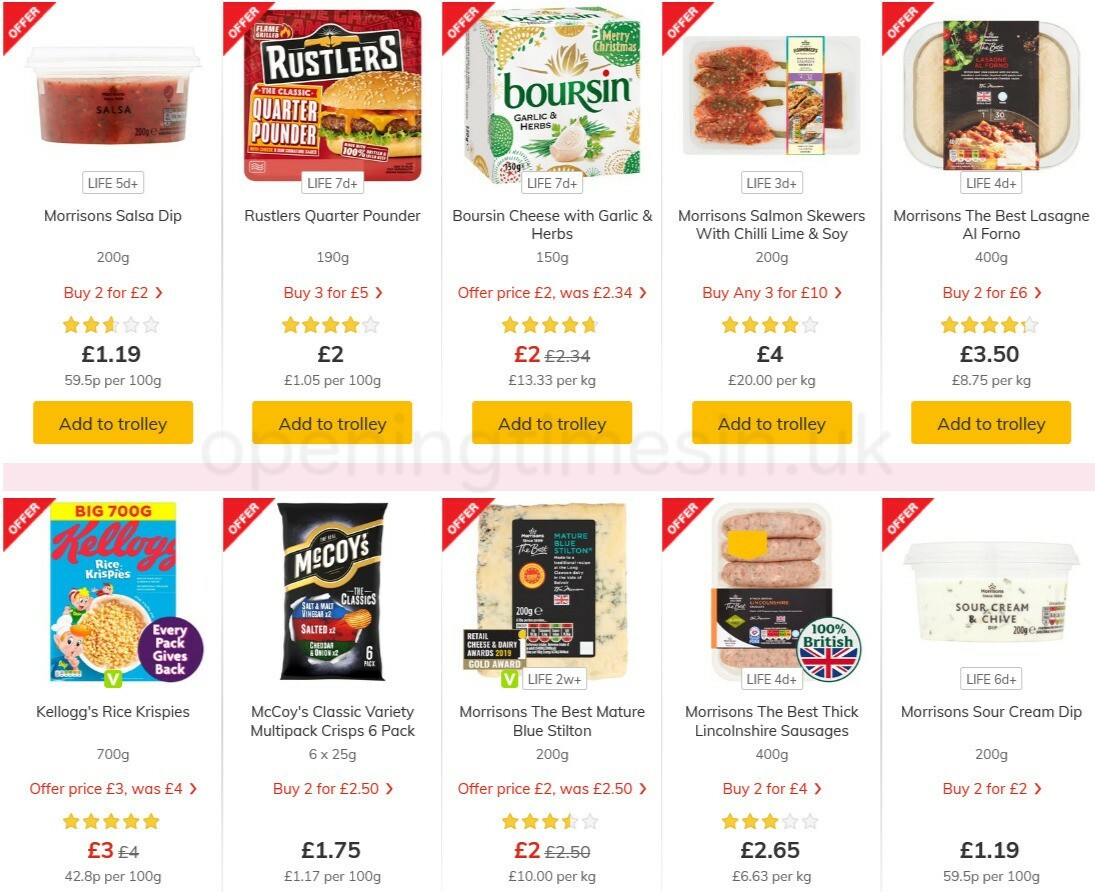 Morrisons Offers from 27 April