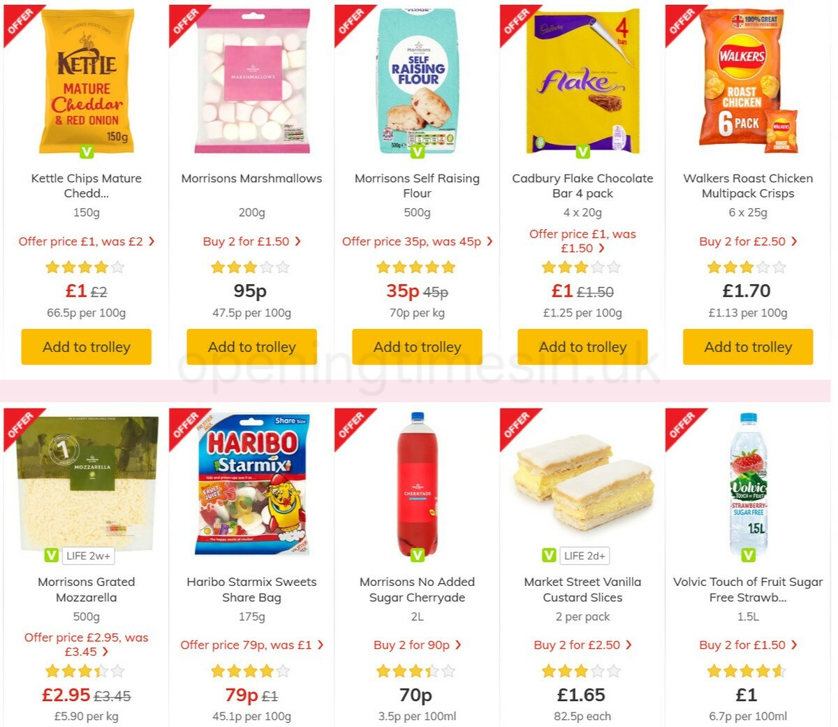 Morrisons Offers from 18 May