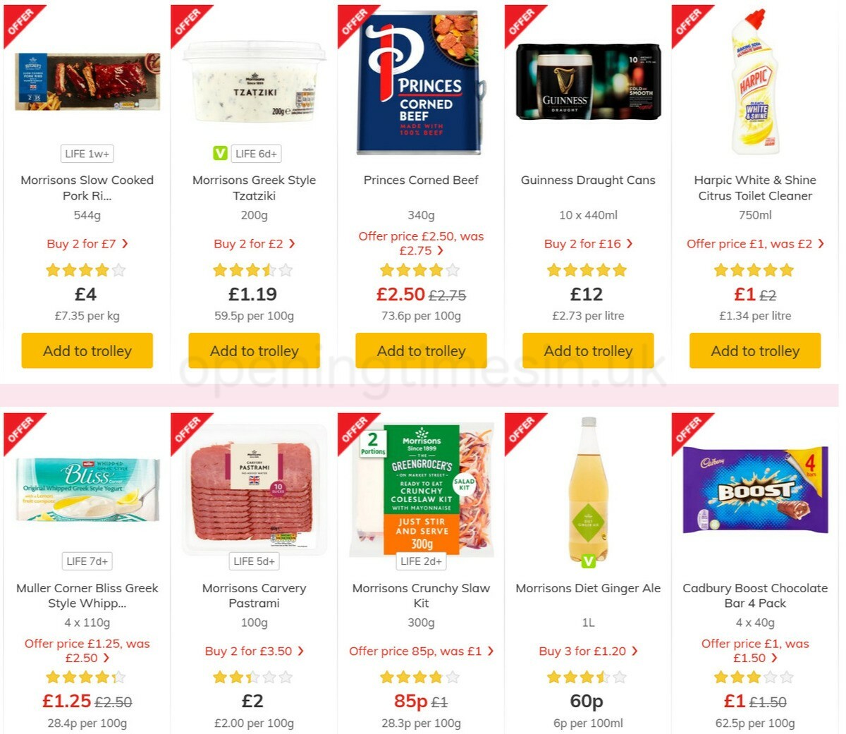 Morrisons Offers from 18 May