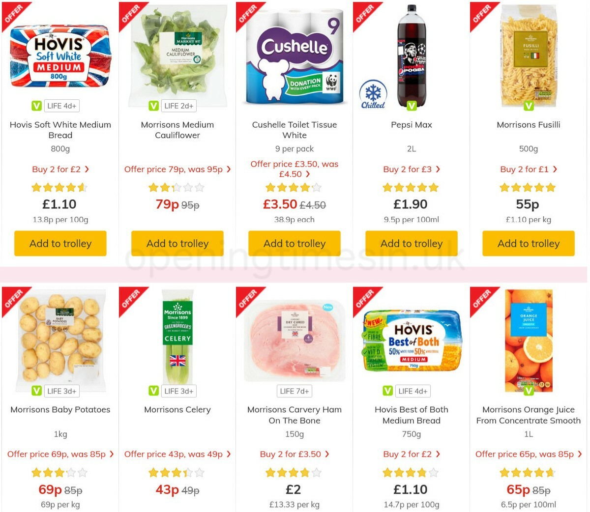 Morrisons Offers from 15 June