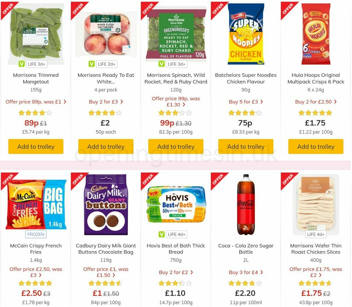 Morrisons Offers from 29 June