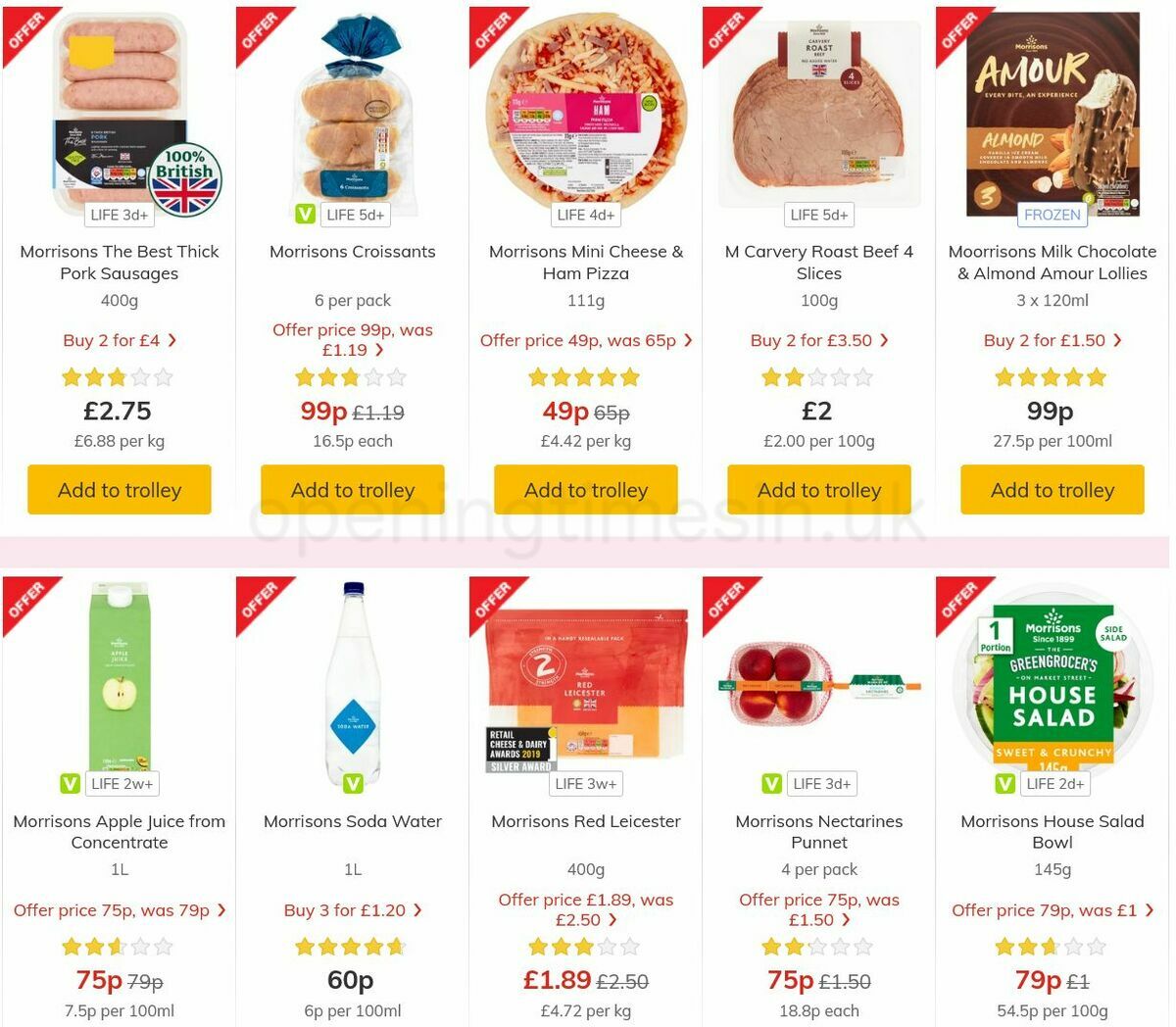 Morrisons Offers from 29 June