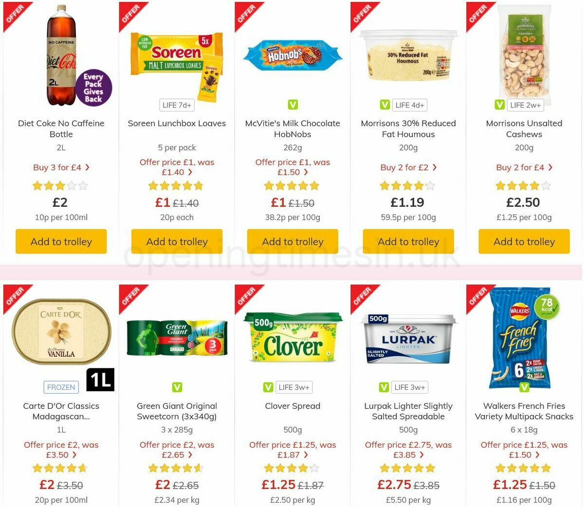 Morrisons Offers from 29 June