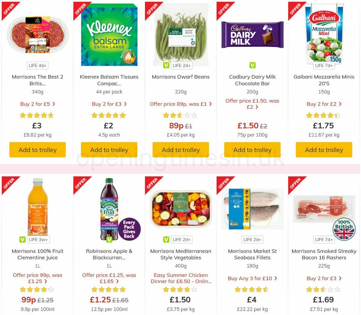 Morrisons Offers from 29 June