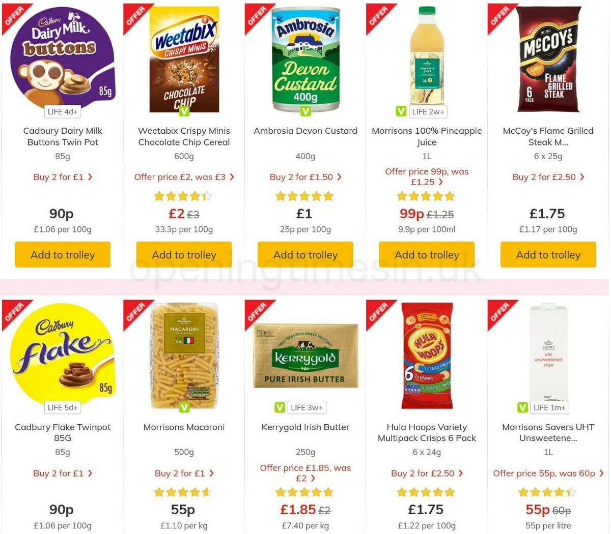 Morrisons Offers from 29 June