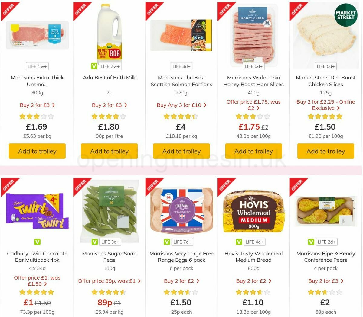 Morrisons Offers from 29 June