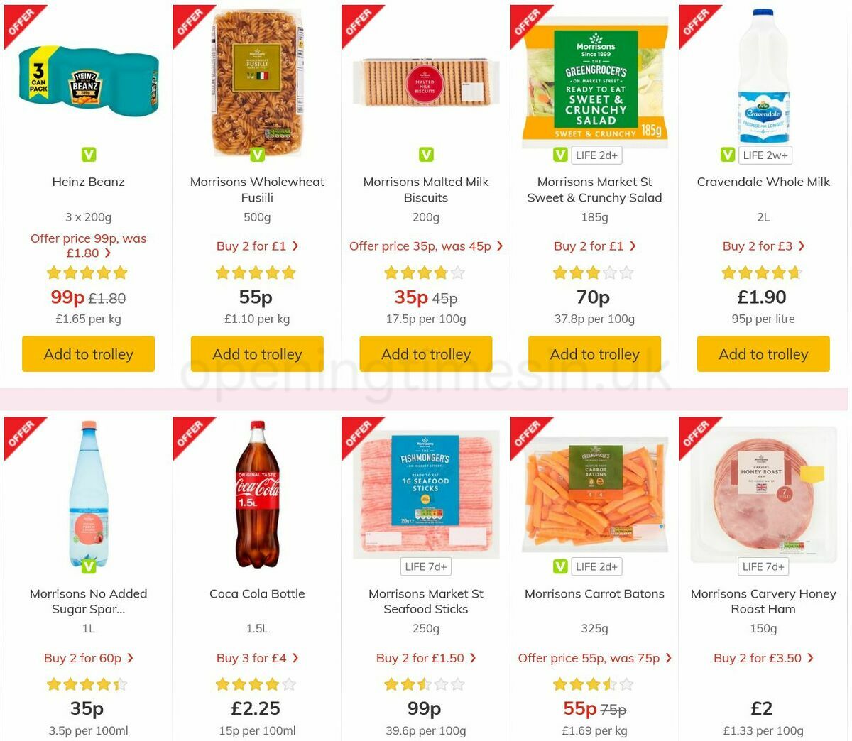 Morrisons Offers from 29 June