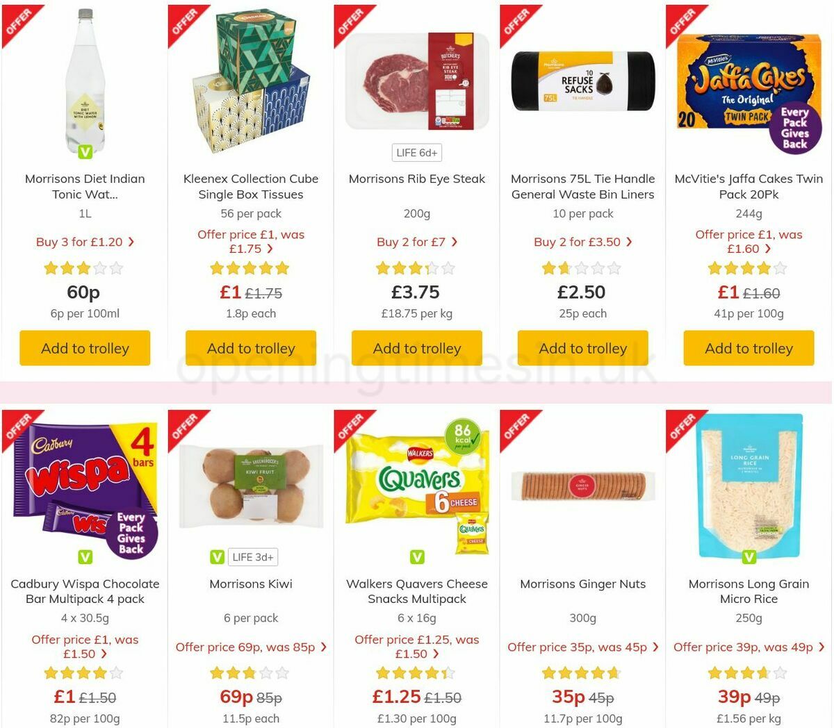 Morrisons Offers from 29 June