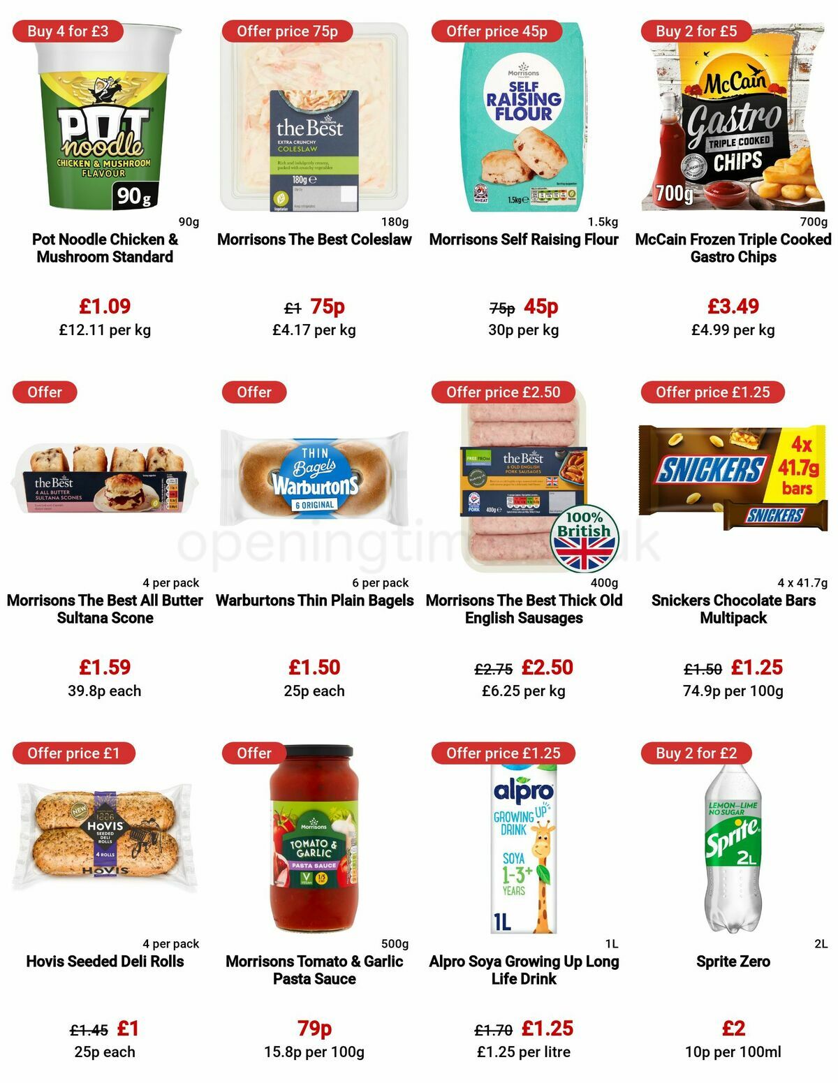 Morrisons Offers from 12 July