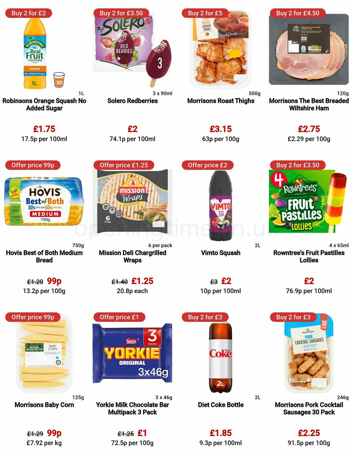 Morrisons Offers from 12 July