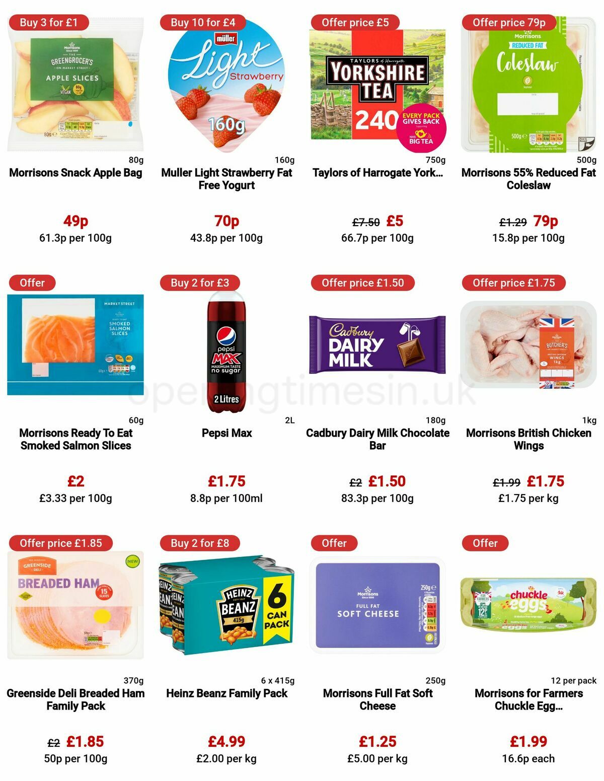 Morrisons Offers from 12 July