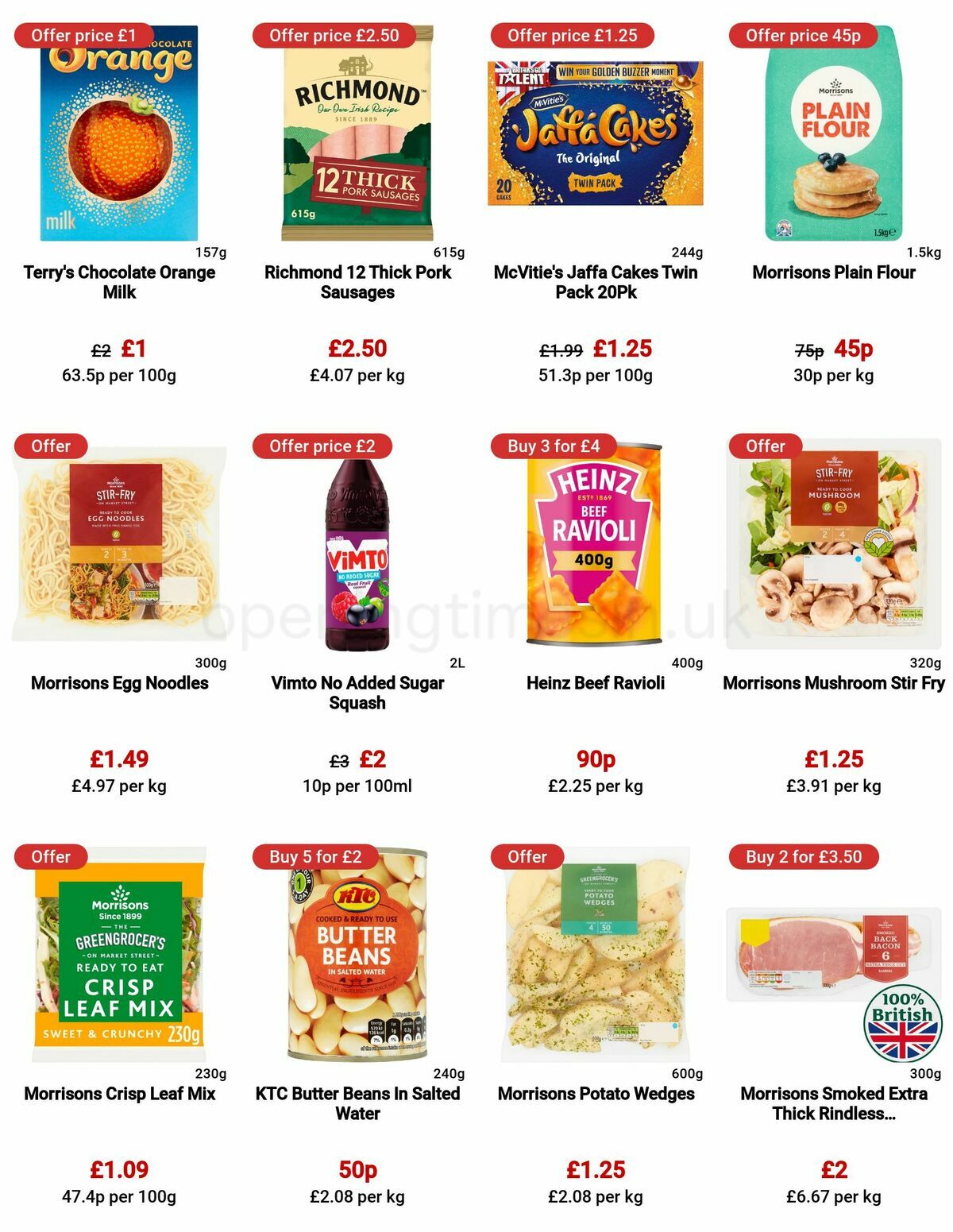 Morrisons Offers from 12 July