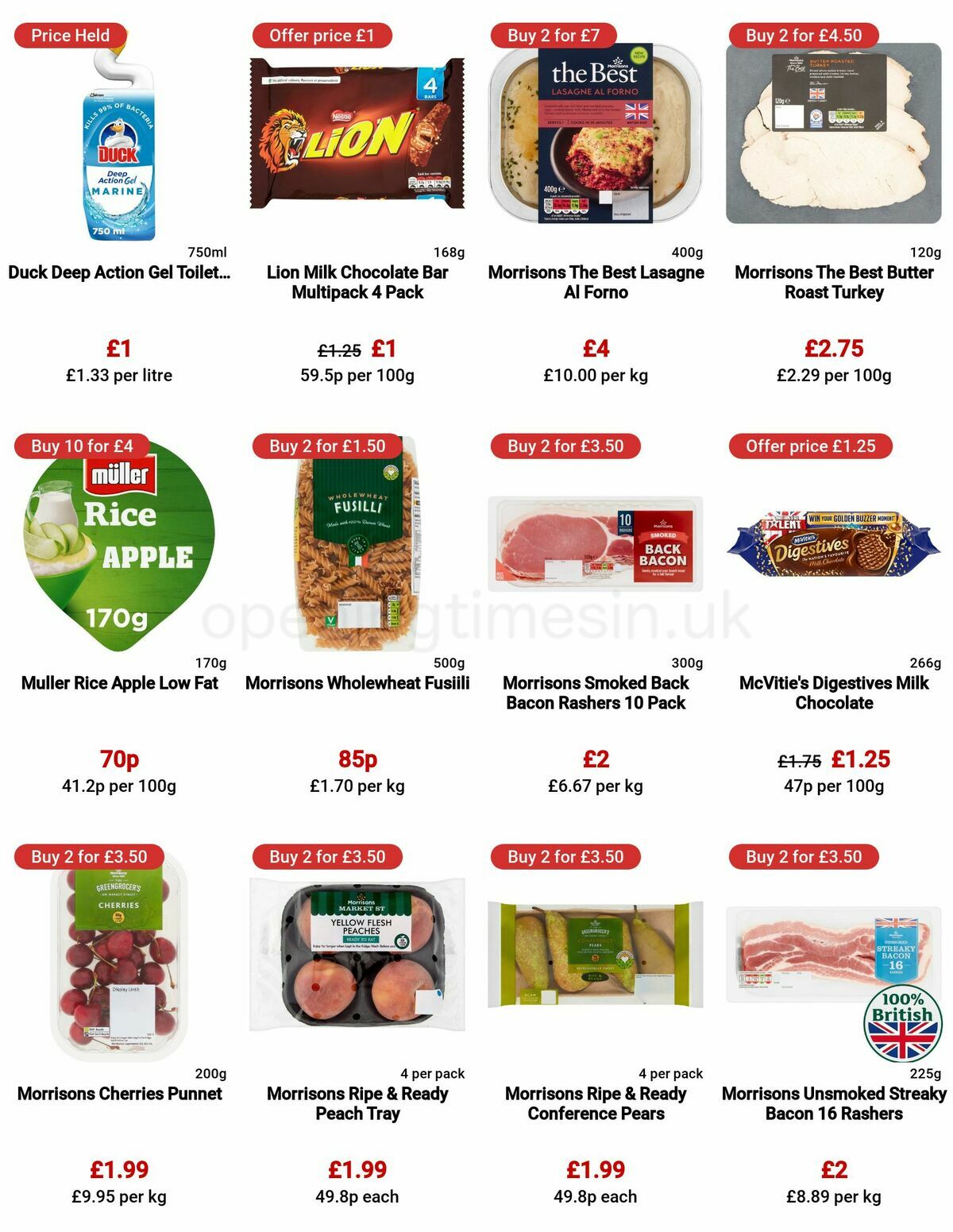 Morrisons Offers from 12 July