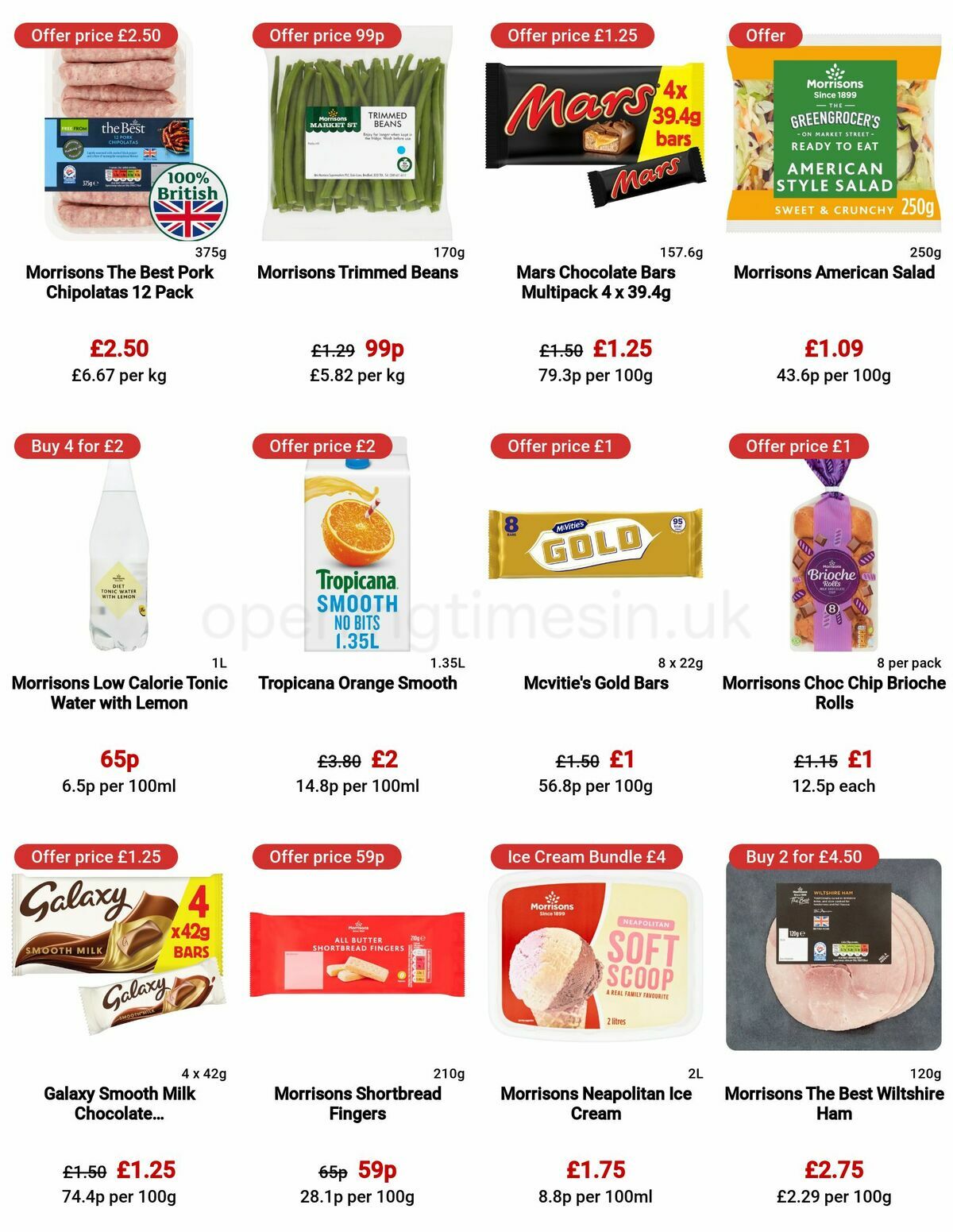 Morrisons Offers from 12 July