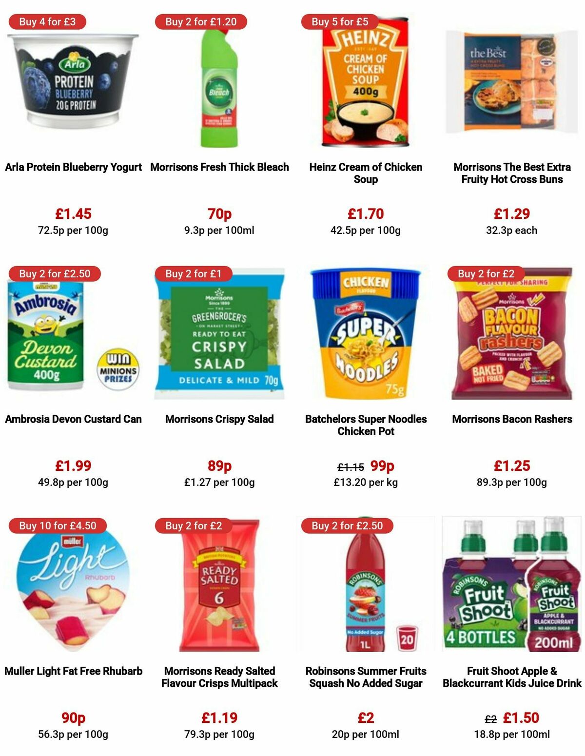 Morrisons Offers from 29 August