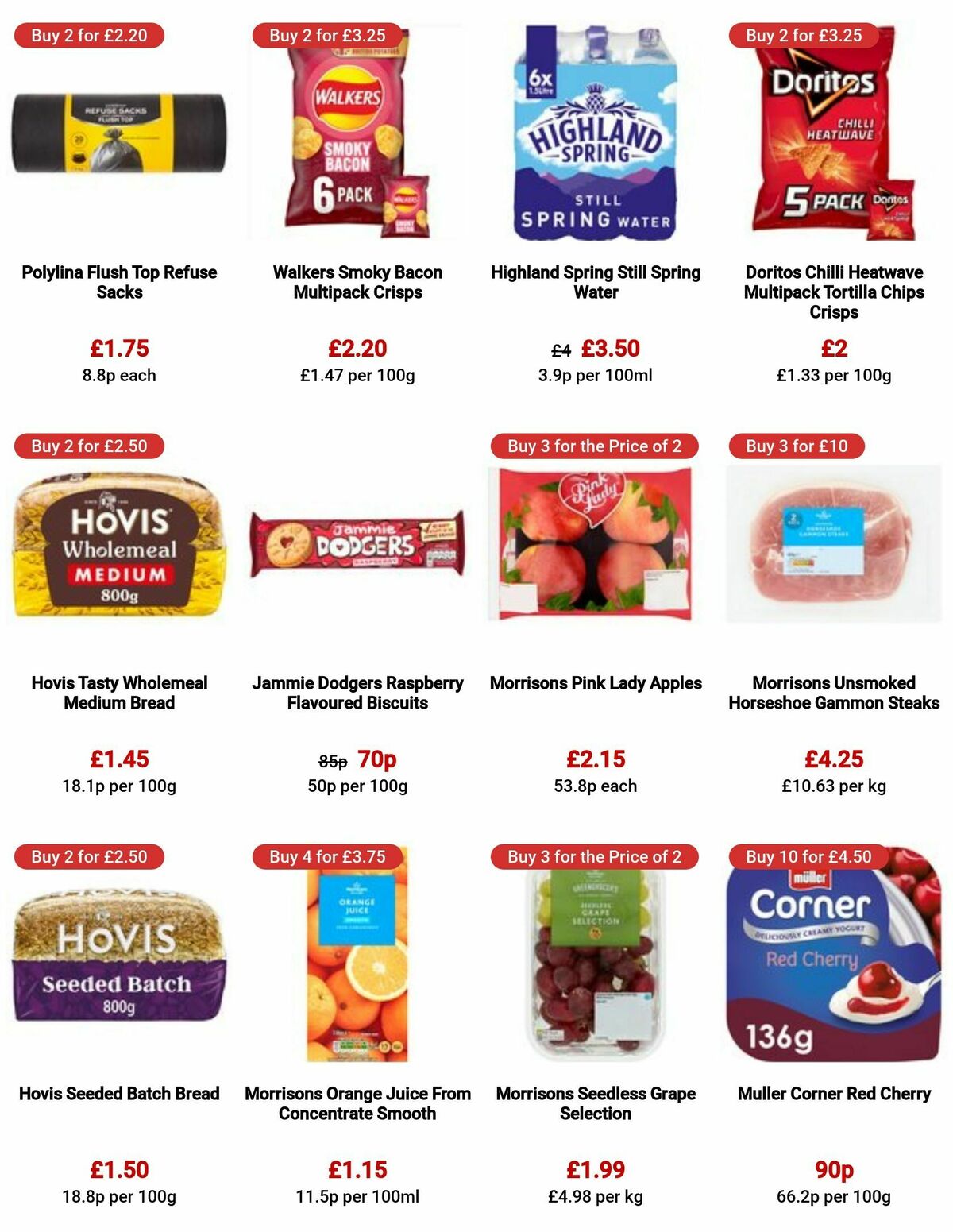 Morrisons Offers from 29 August