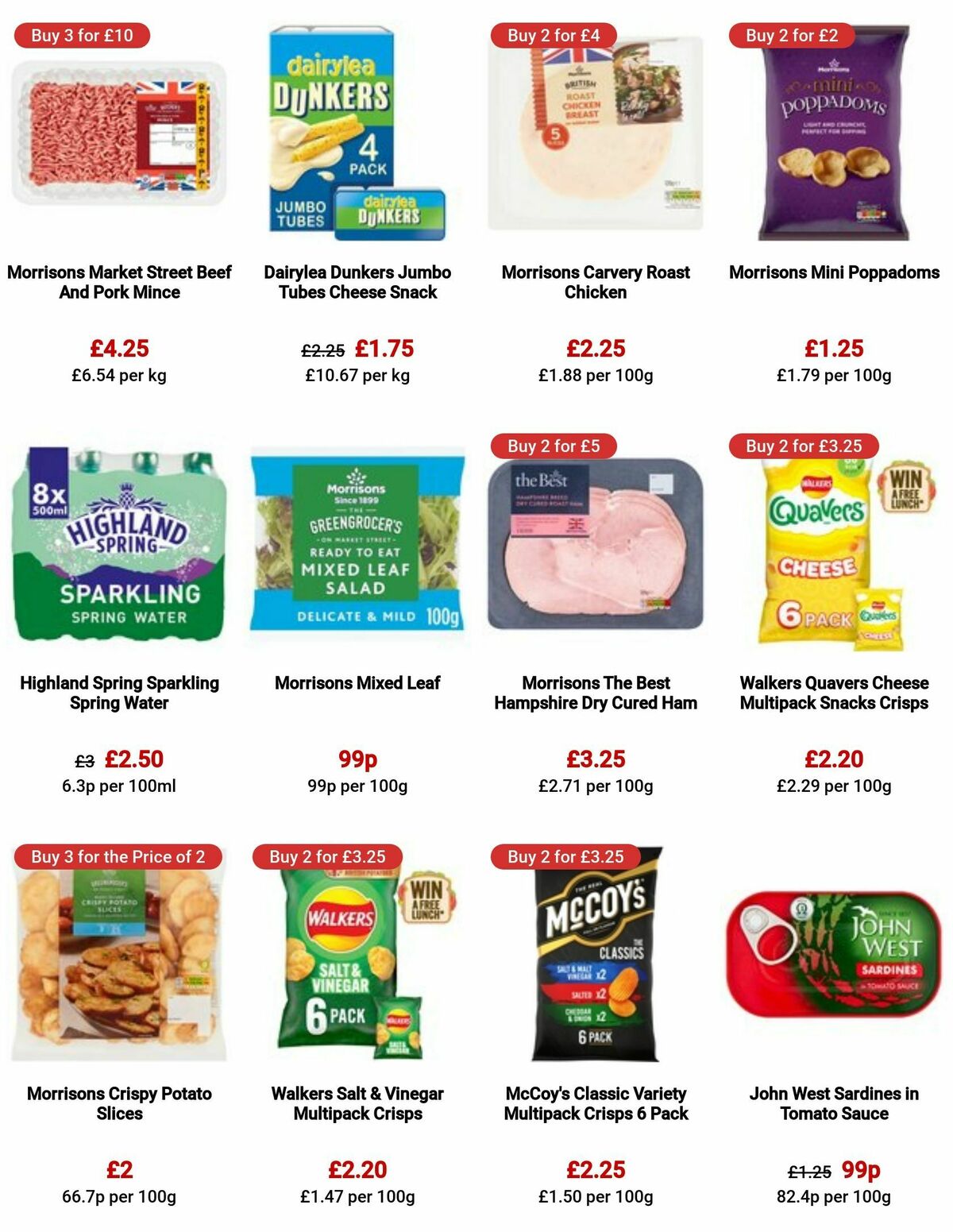 Morrisons Offers from 29 August