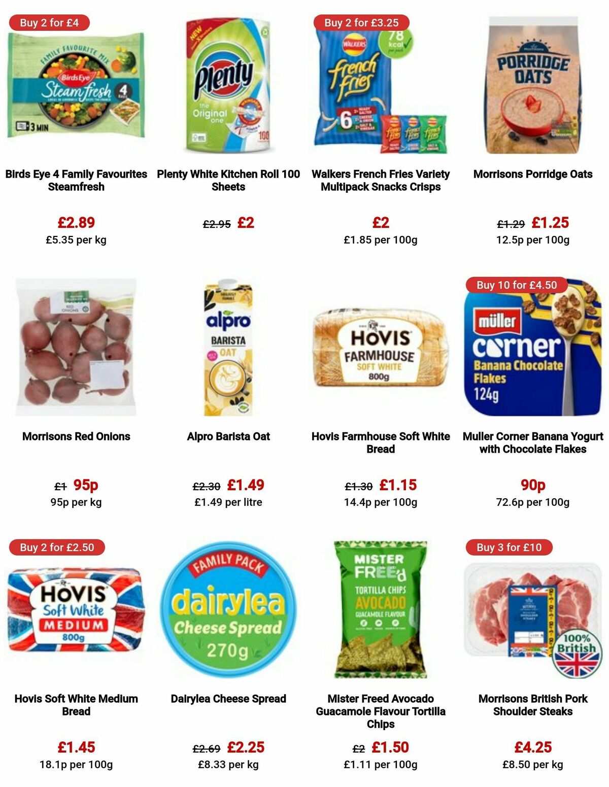 Morrisons Offers from 31 October