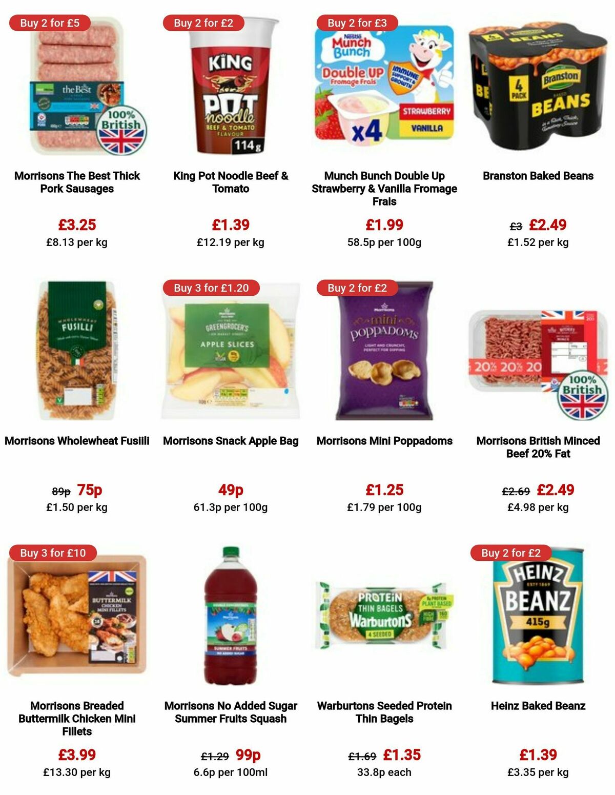 Morrisons Offers from 31 October