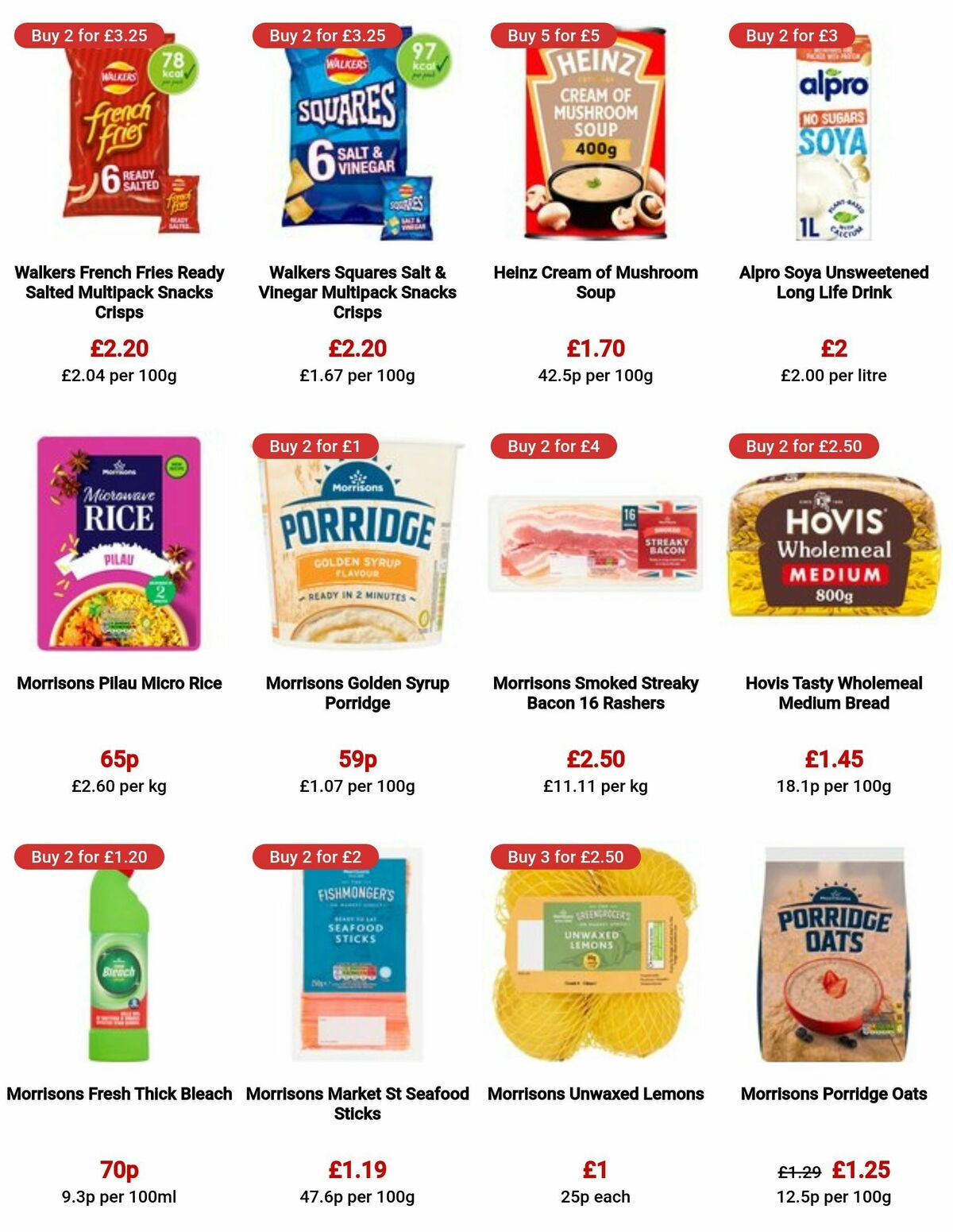 Morrisons Offers from 21 November