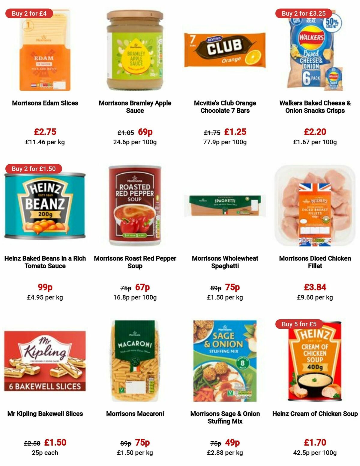 Morrisons Offers from 28 November