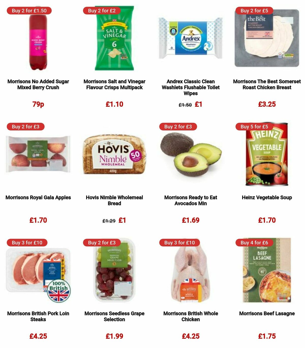 Morrisons Offers from 12 December