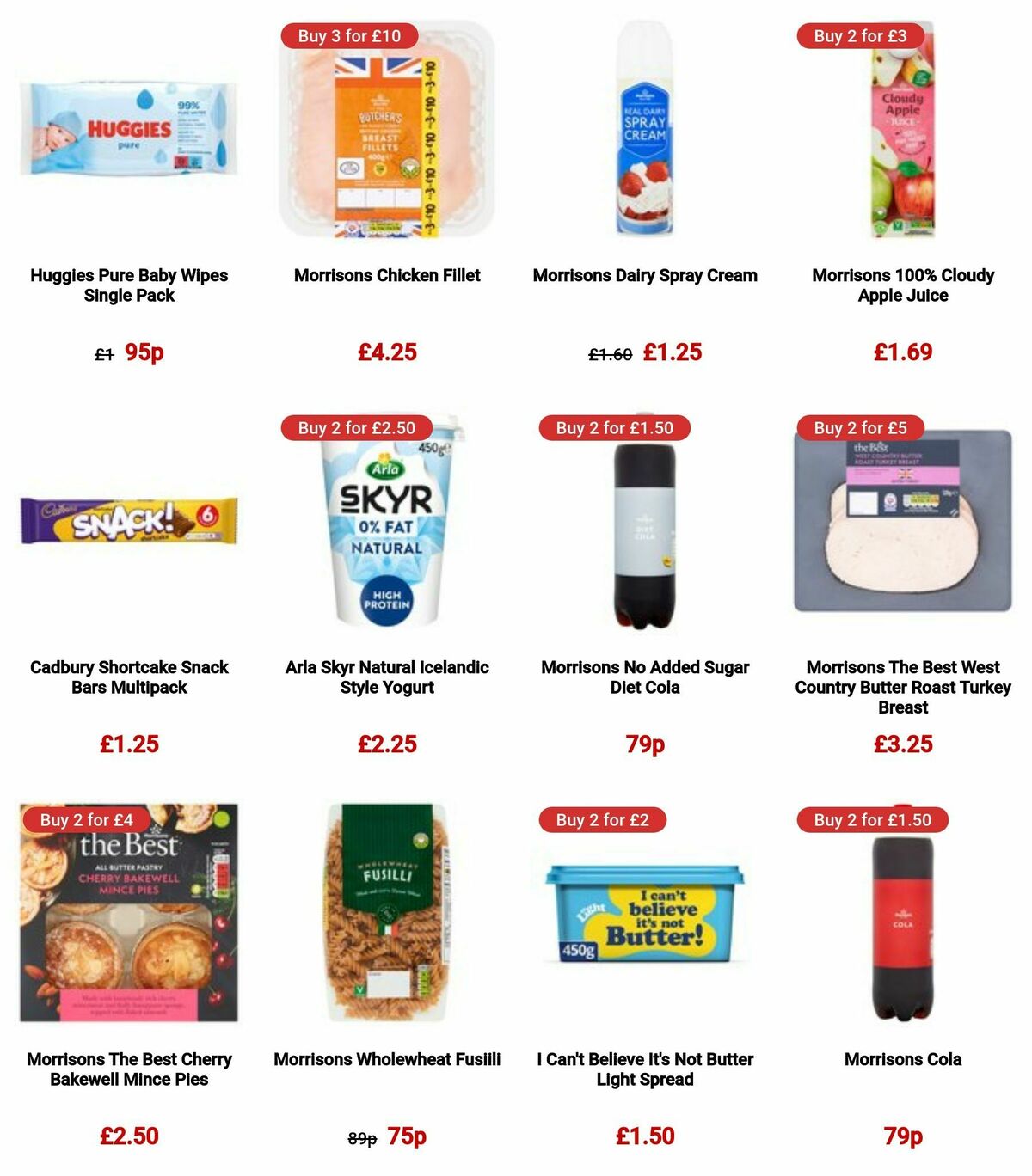 Morrisons Offers from 12 December