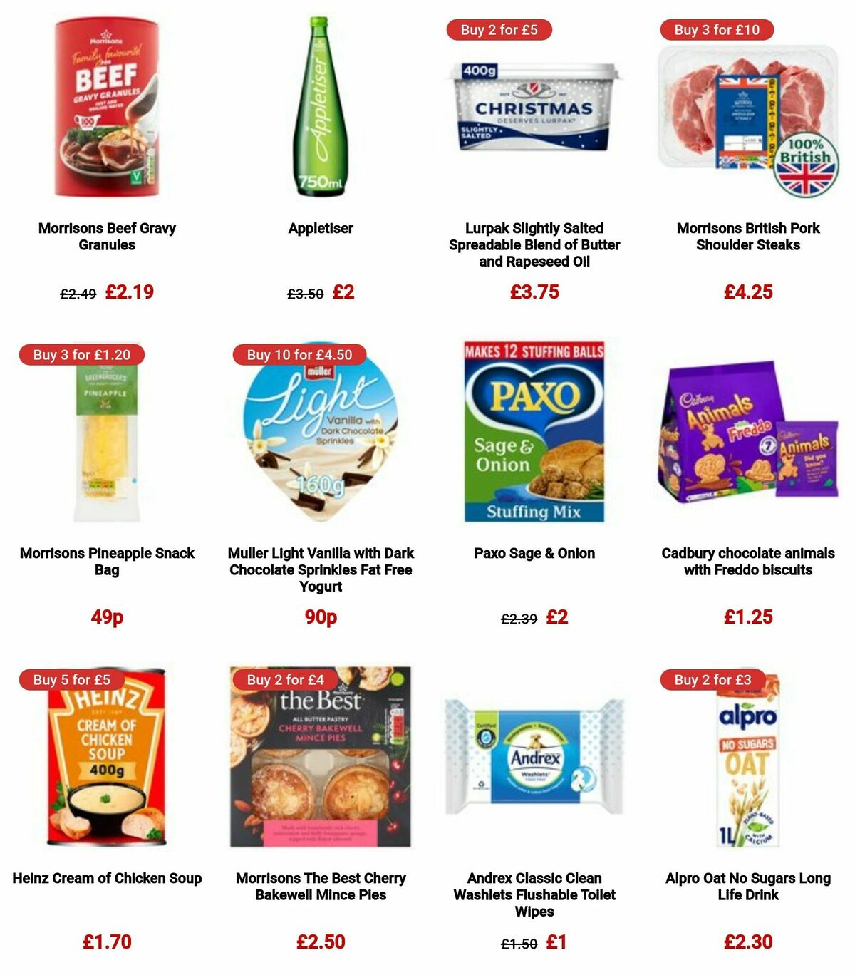 Morrisons Offers from 19 December