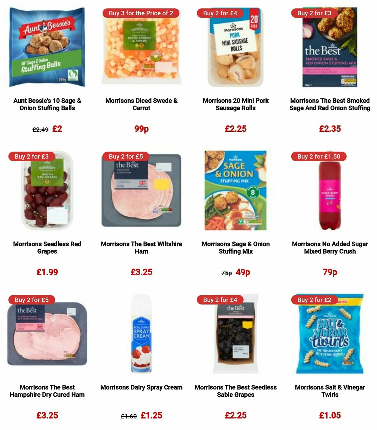 Morrisons Offers from 26 December