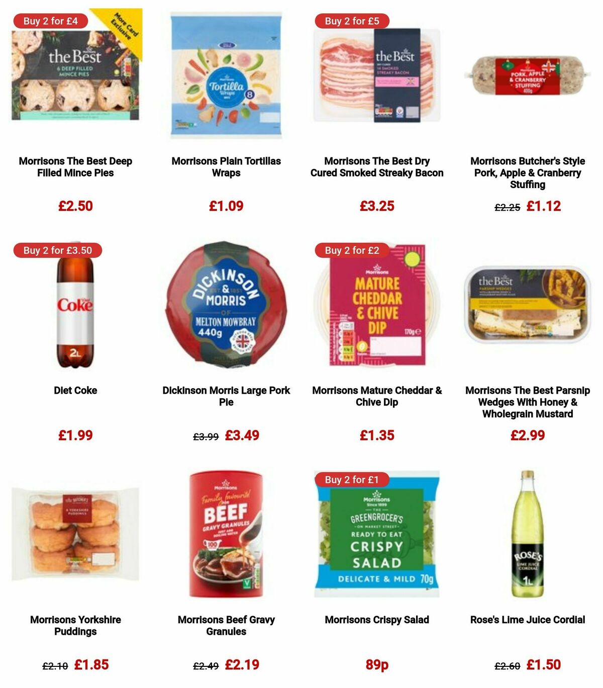 Morrisons Offers from 26 December