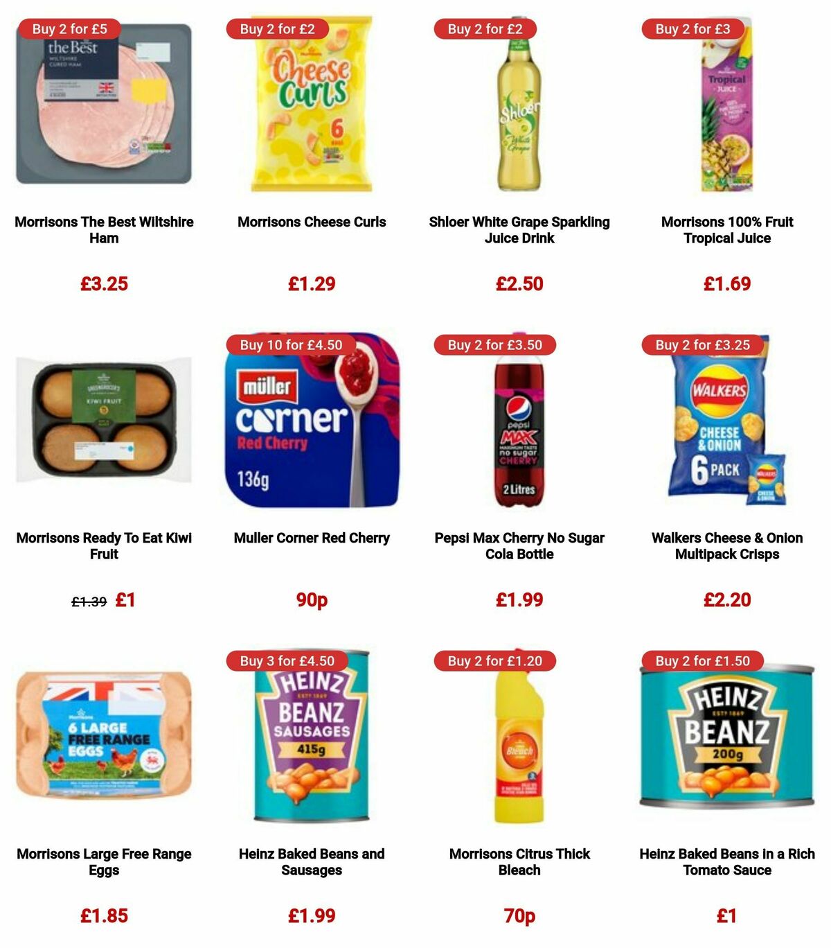 Morrisons Offers from 2 January