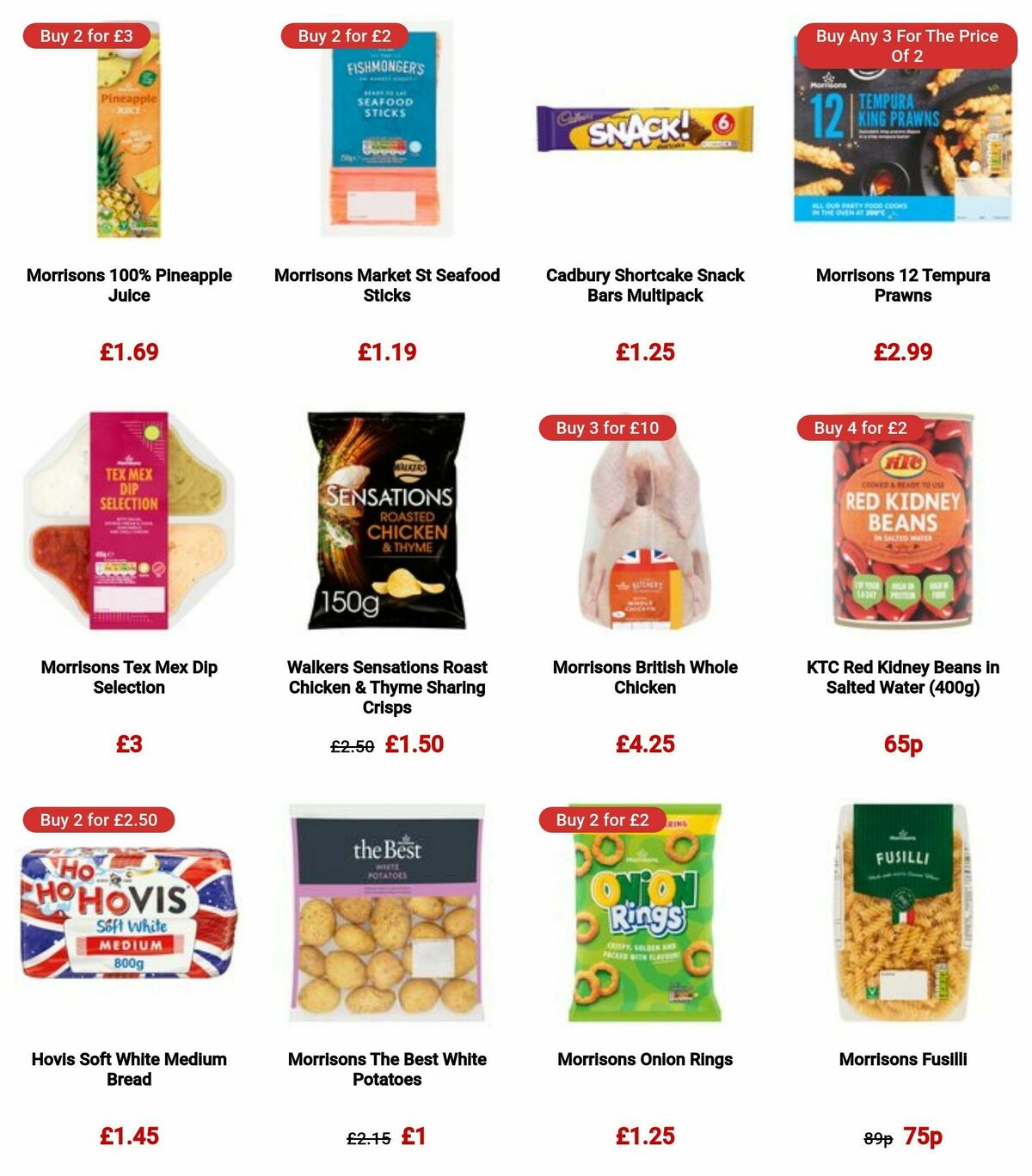 Morrisons Offers from 2 January