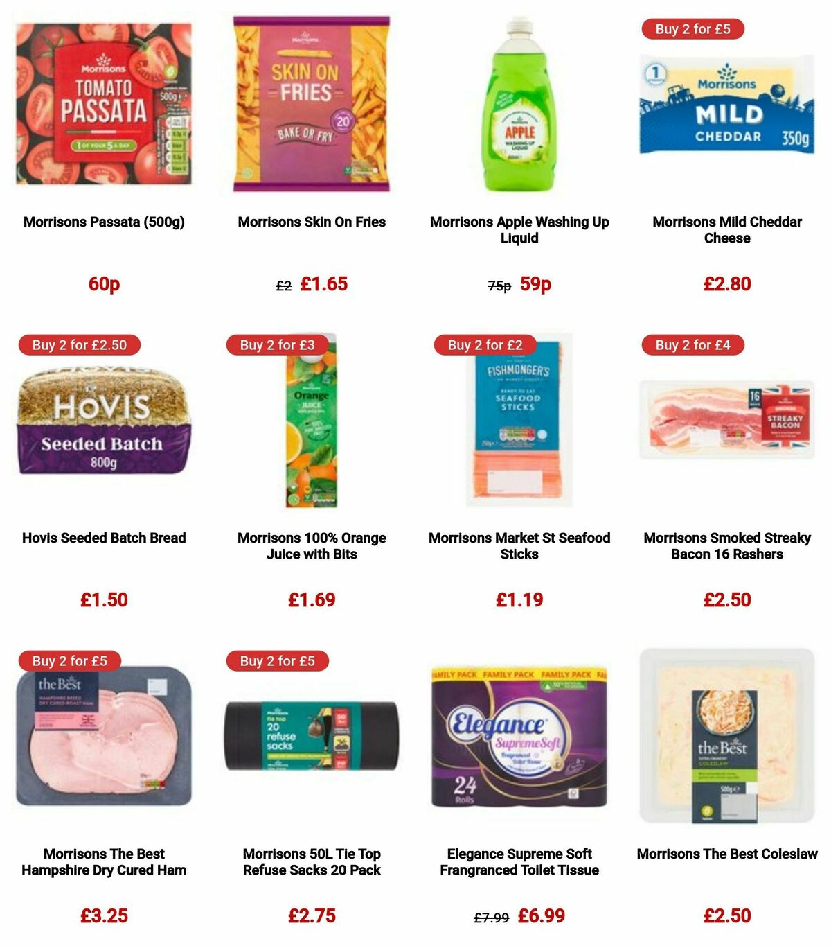 Morrisons Offers from 9 January