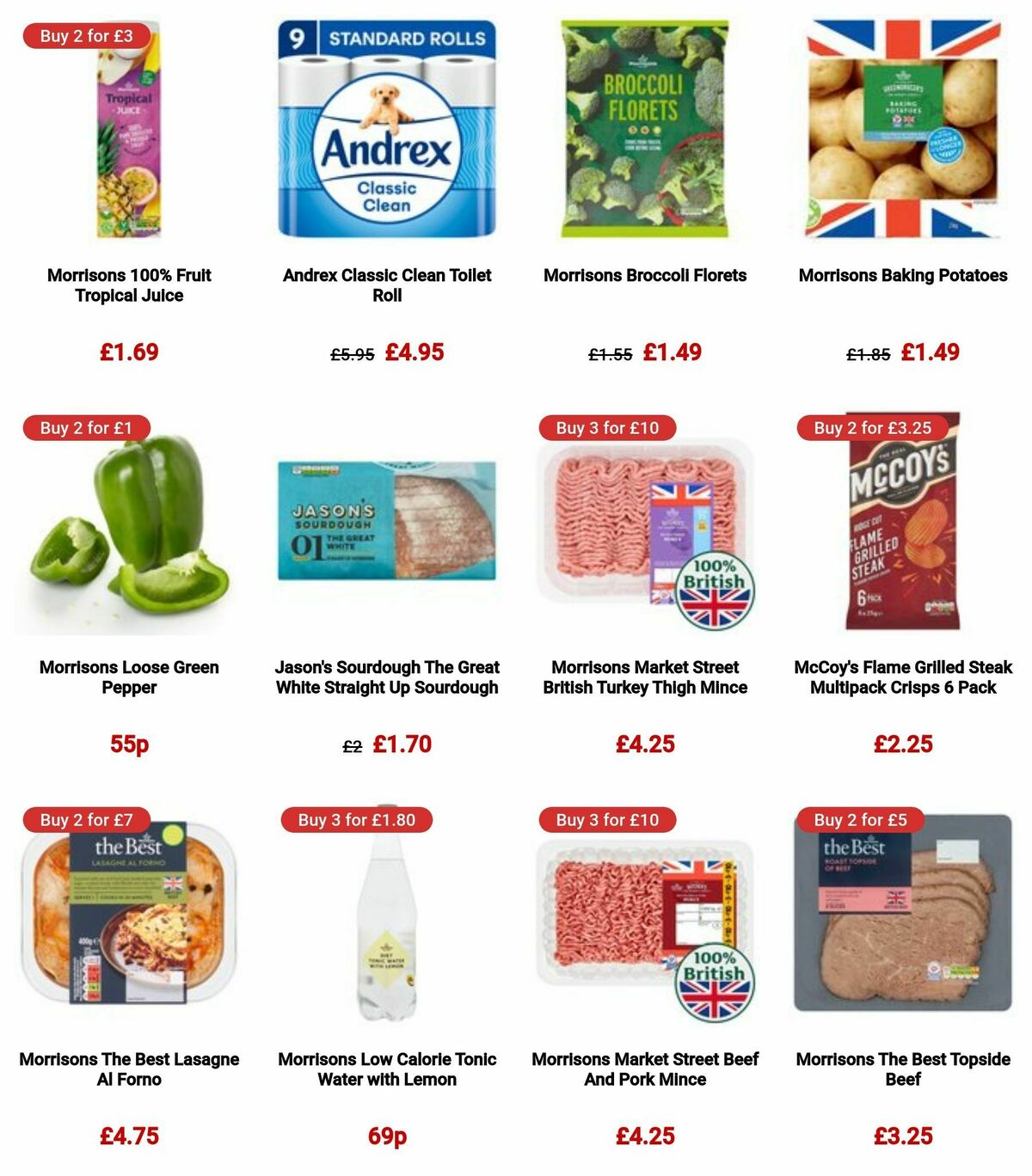 Morrisons Offers from 9 January