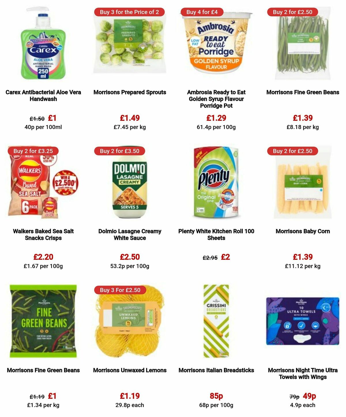 Morrisons Offers from 23 January