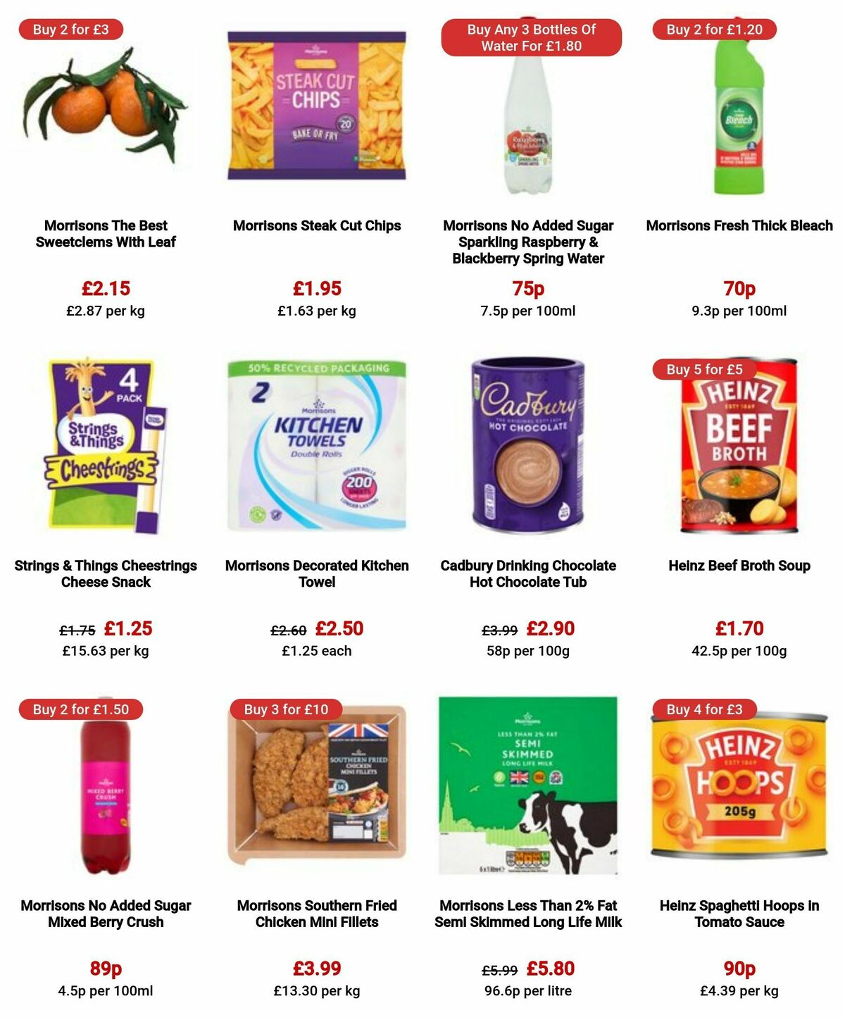 Morrisons Offers from 23 January