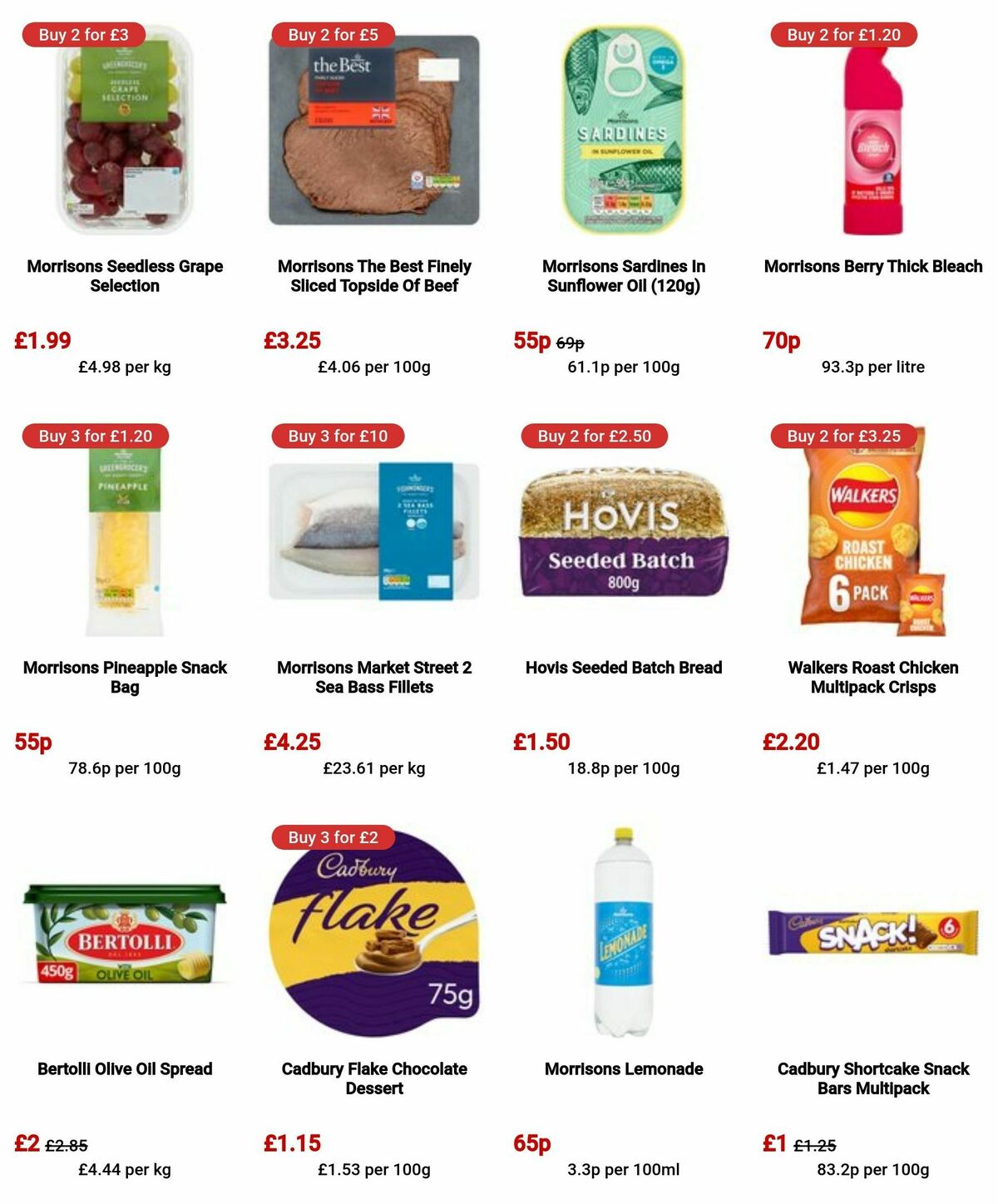 Morrisons Offers from 12 March