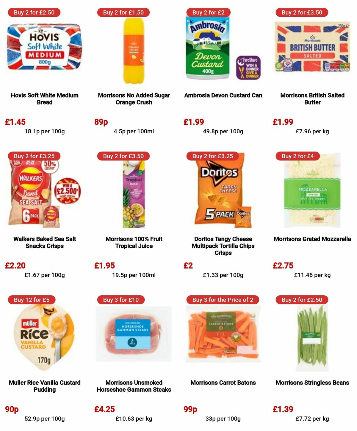 Morrisons Offers from 12 March