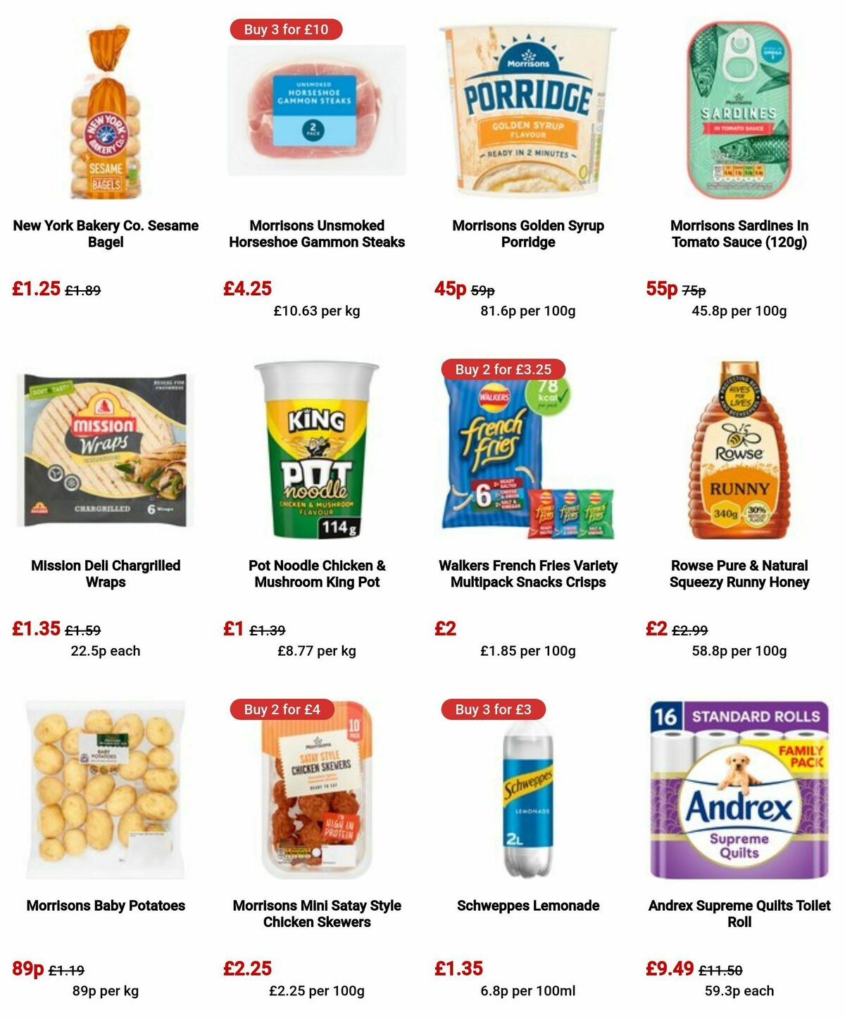 Morrisons Offers from 26 March