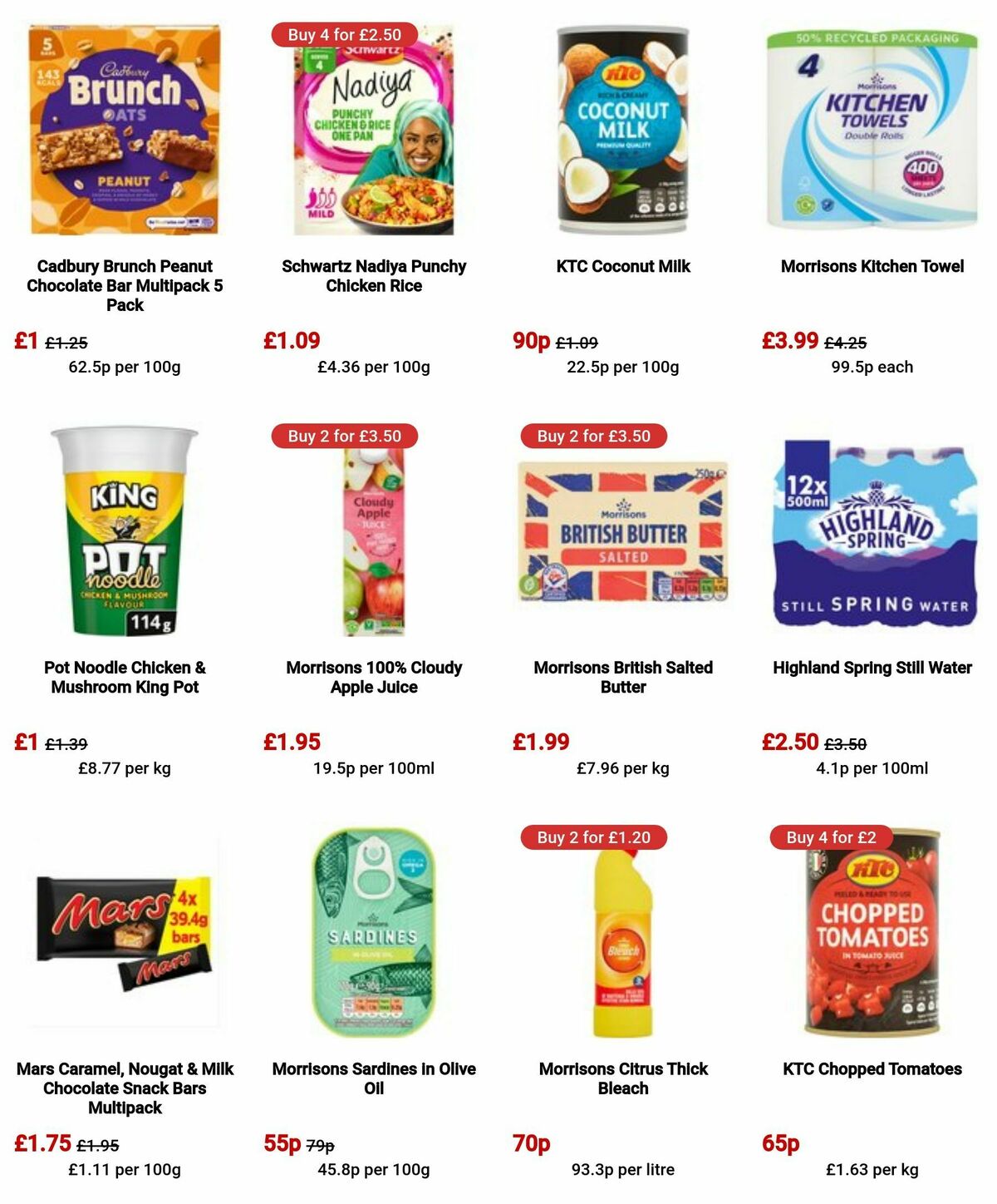 Morrisons Offers from 2 April