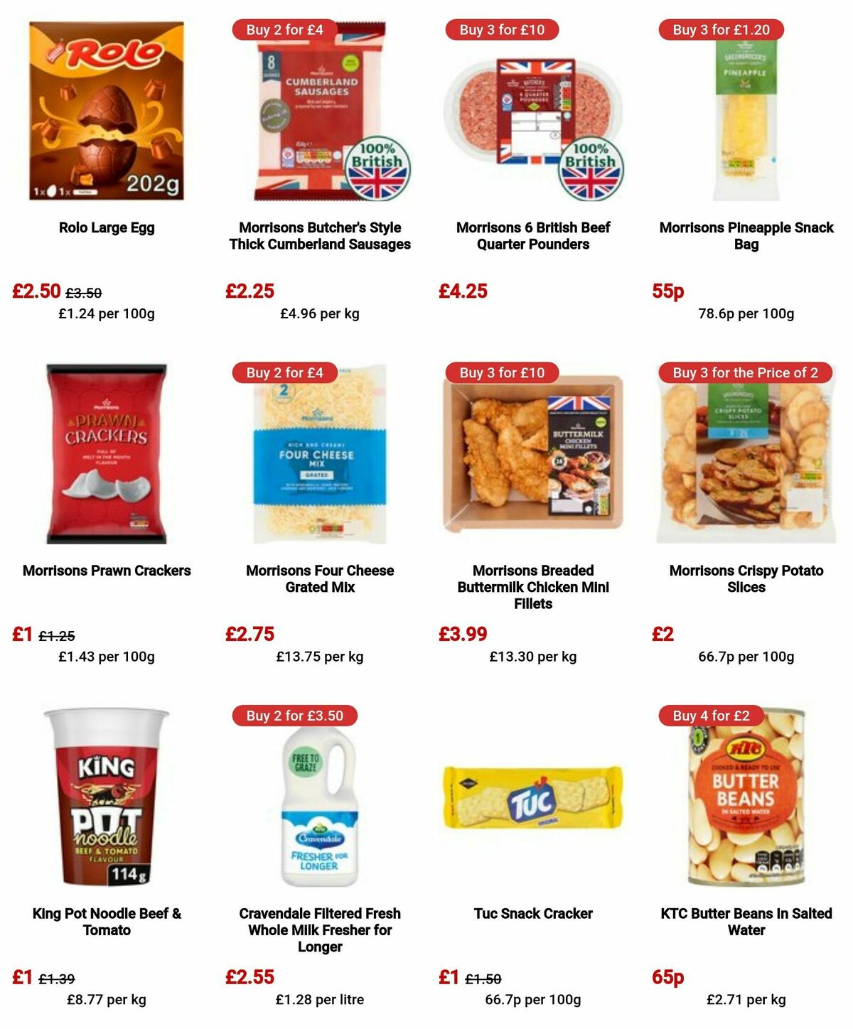 Morrisons Offers from 2 April