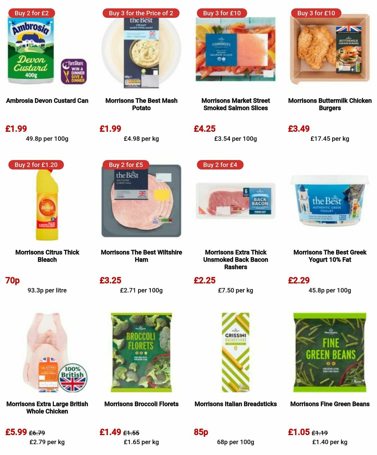 Morrisons Offers from 9 April